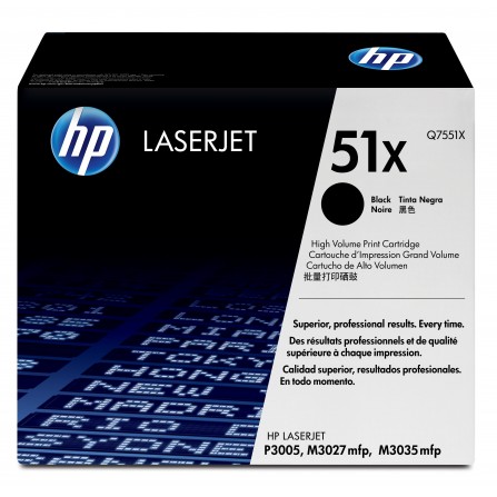 HP 51X Q7551X / (black)