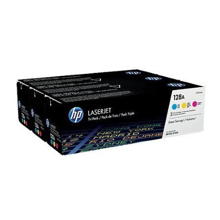 HP 128A / CF371AM (cyan, magenta, yellow)