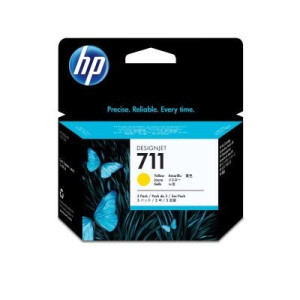 HP 711 CZ136A / (yellow)