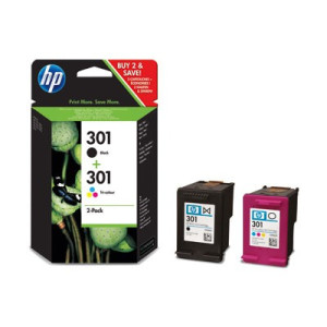 HP 301 N9J72AE / black + color