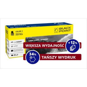 Toner zamienny Black Point dla LCBPH542XCFY HP CF542X żółty na 2800 stron