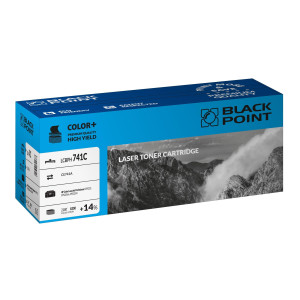 Toner zamienny Black Point LCBPH741C dla HP CE741A niebieski na 8300 stron