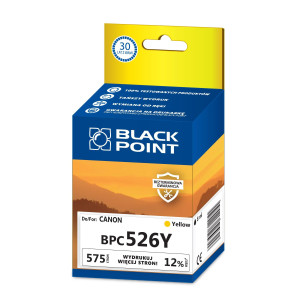 BLACK POINT BPC526Y zamiennik CLI-526Y (yellow)