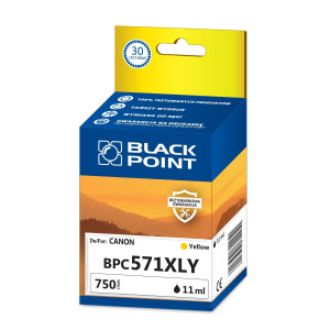 BLACK POINT BPC571XLY / CLI-571YXL (yellow)