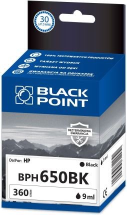 BLACK POINT BPH650BK / 650 CZ101AE / (black) BLACK POINT BPH650BK / 650 CZ101AE / (black)