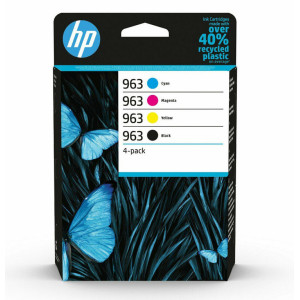 Zestaw 4 tuszy HP 963 black + color / 6ZC70AE