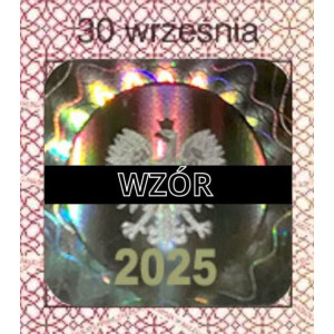 Hologram e-legitymacji...