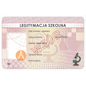 Blankiet e-legitymacji...