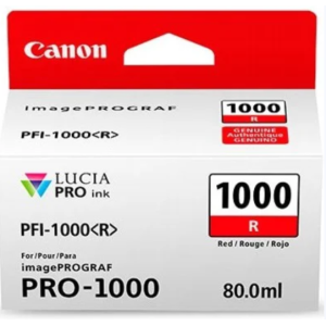Canon PFI-1000R (0554C001) red