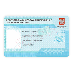 Blankiet e-legitymacji...