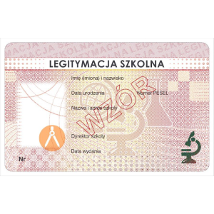 Blankiet e-legitymacji...