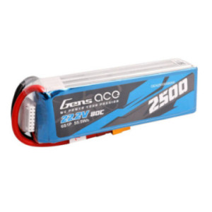 Gens ace 2500mAh 22.2V 80C...