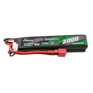 Gens Ace 25C 2000mAh 2S2P...