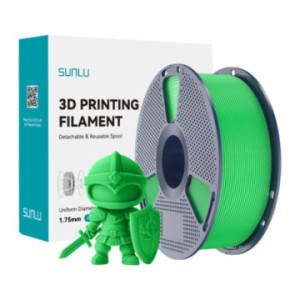 Filament Sunlu PLA+ Green,...