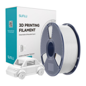 Filament Sunlu PETG White,...