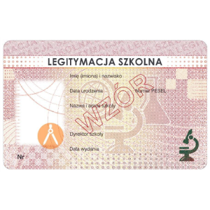 Blankiet e-legitymacji...
