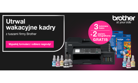 Utrwal wakacyjne kadry z tuszami firmy Brother