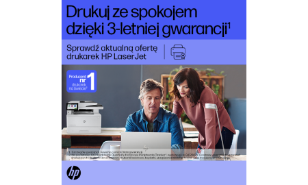 3-letnia gwarancja HP na wybrane modele HP LaserJet