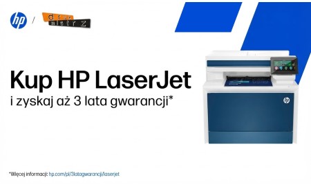 Promocja Cashback - Odbierz nawet do 200 zł przy zakupie drukarki HP Laser Jet