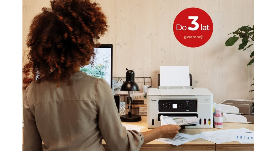 DO 3 LAT GWARANCJI NA PRODUKTY CANONA