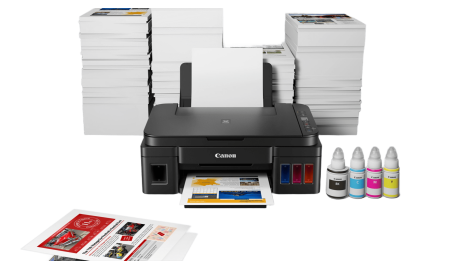 Canon PIXMA G – Drukarki z dolewanym tuszem - oszczędność i wysoka Jakość druku