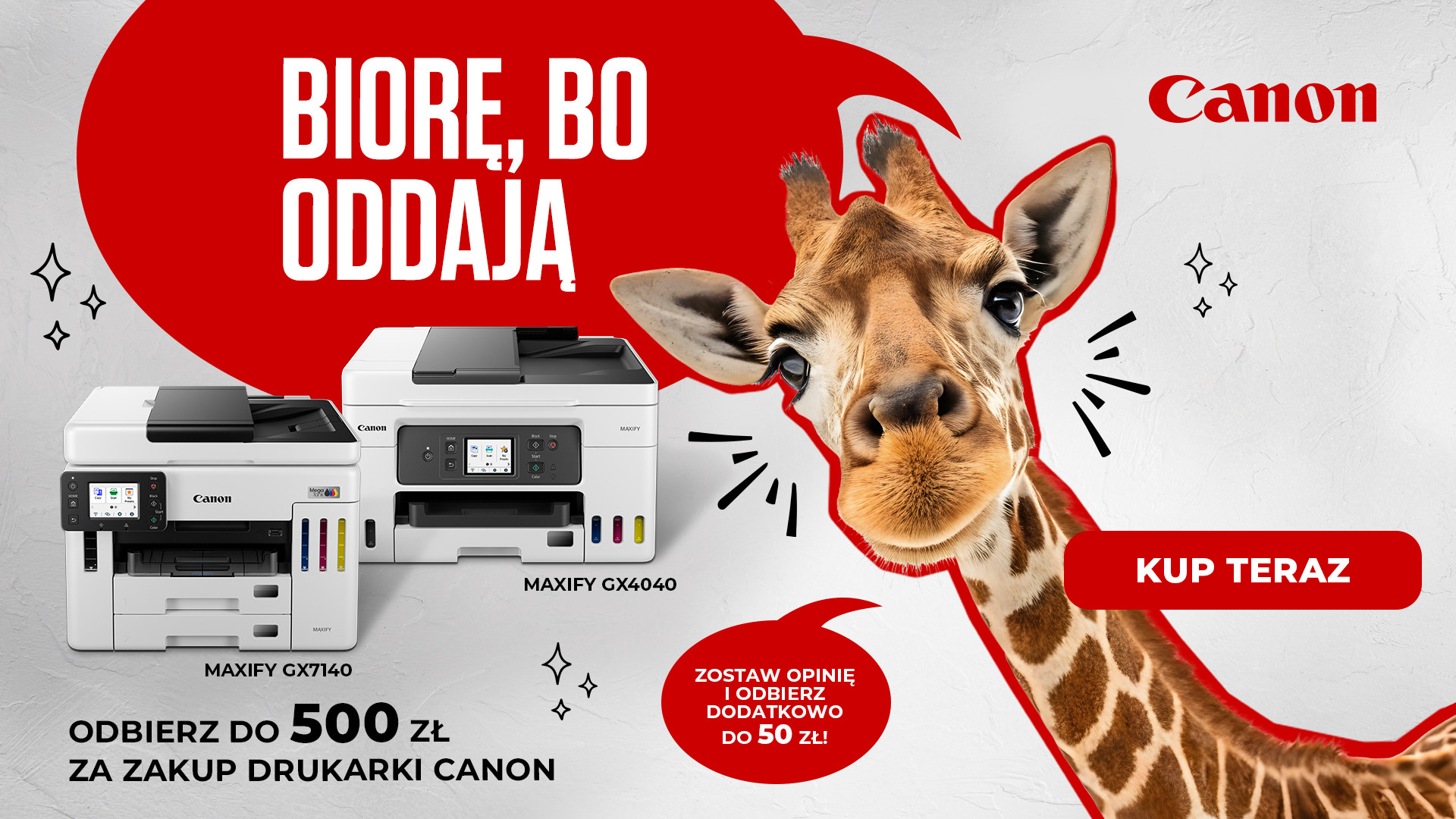 Canon - Biorę bo oddają