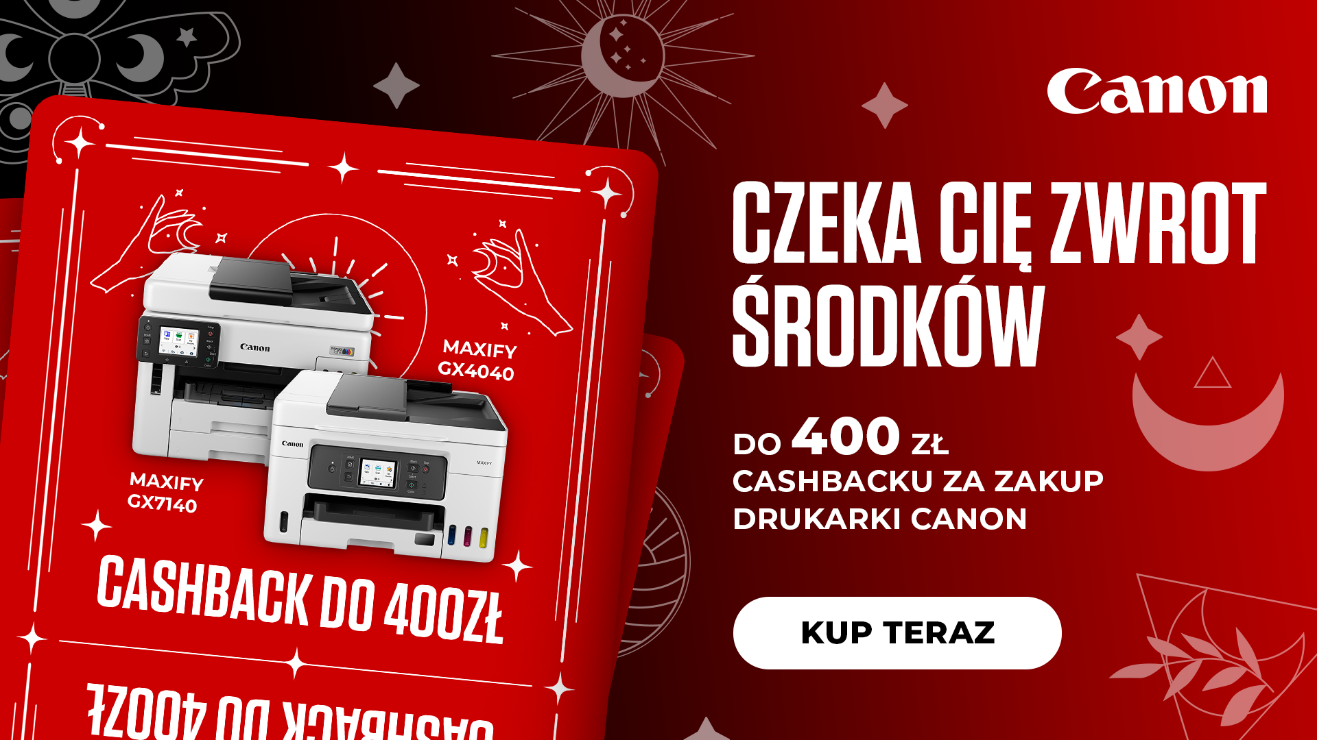 Canon - Czeka Cię zwrot środków